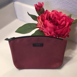 Maroon Ipsy Make Up Bag